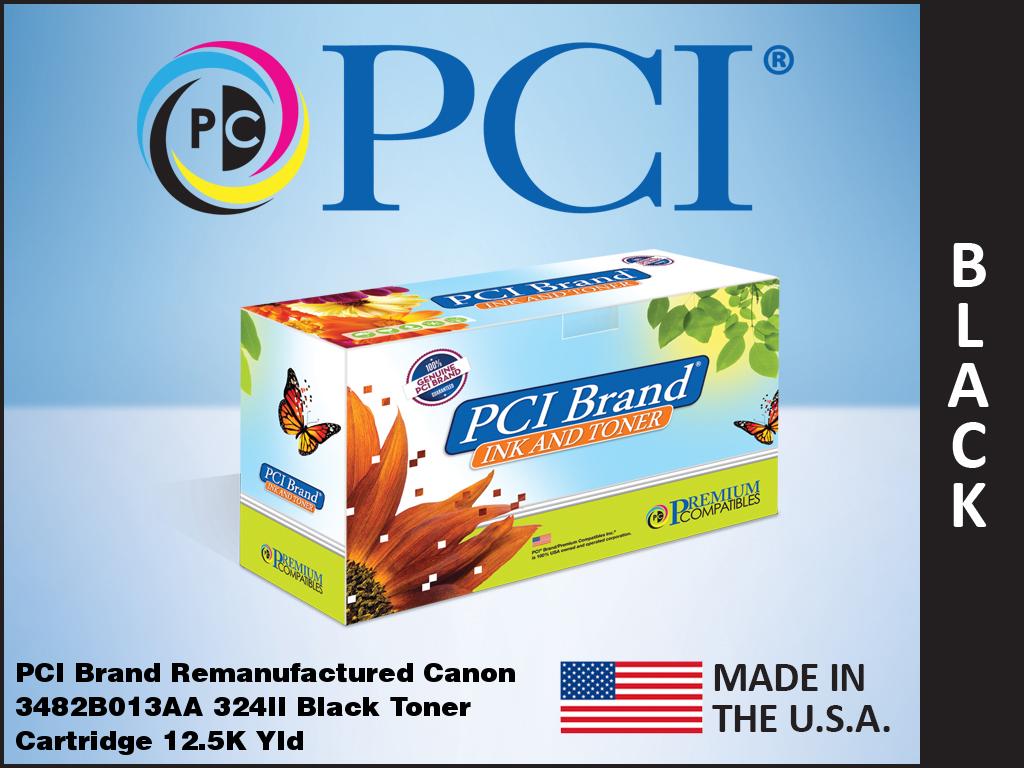 PCI Canon 3482B013AA 324 II Black Toner