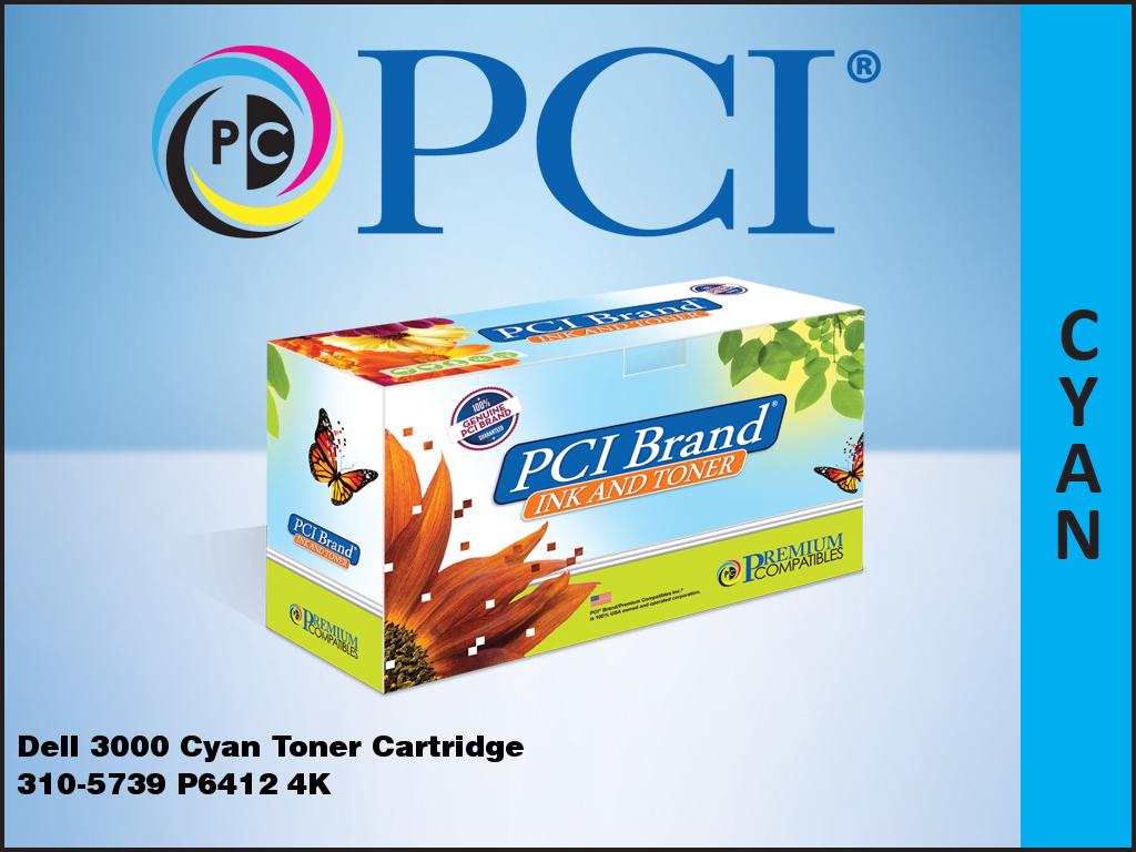 Dell 310-5739 P6731 G7029 Cyan Toner