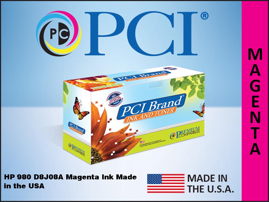 PCI USA reman HP 980 D8J08A Magenta Ctg