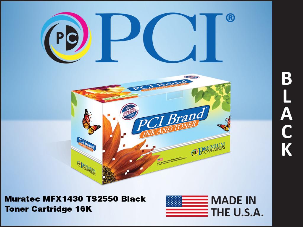 Muratec MFX1430 TS2550 Black Toner Ctg
