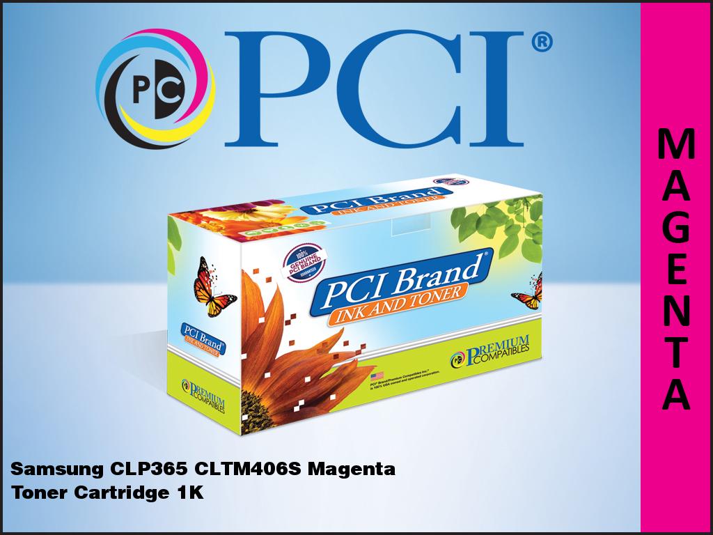 PCI Brand Samsung CLT-M406S SU256A Toner
