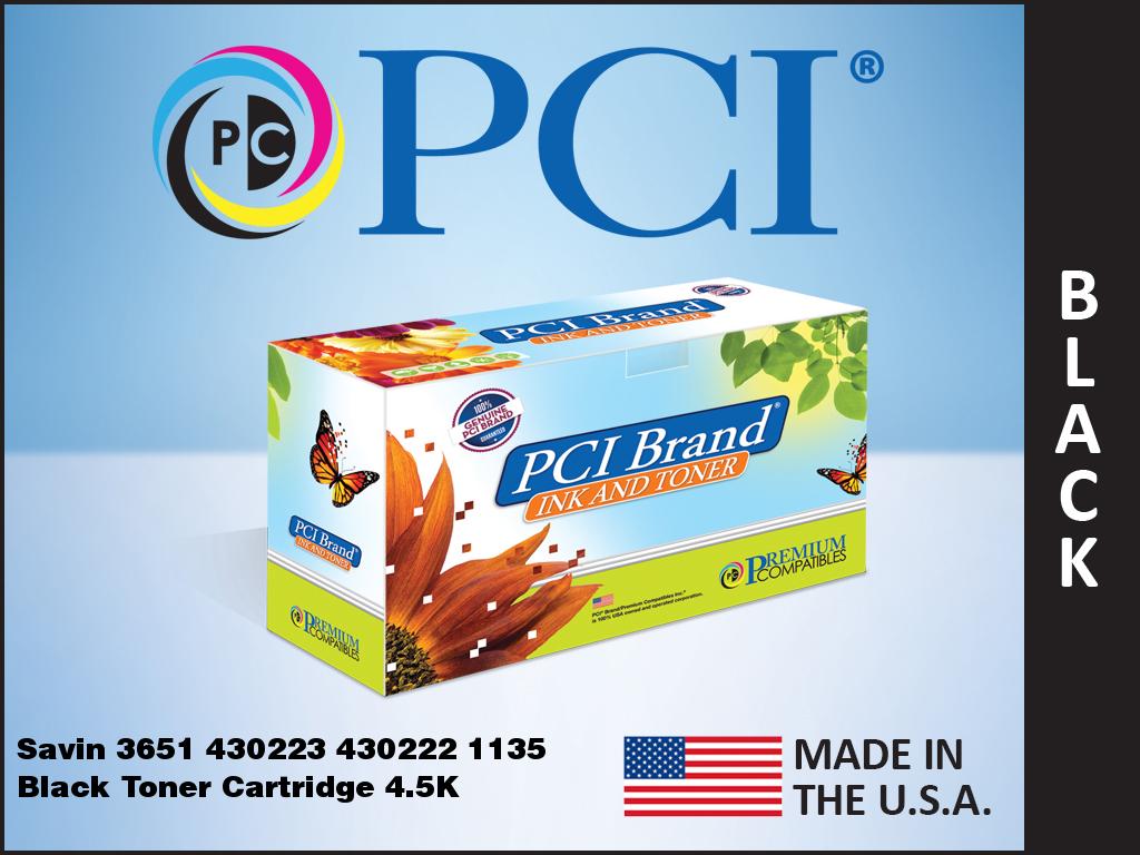 Savin 3651 430223 430222 1135 Toner Ctg